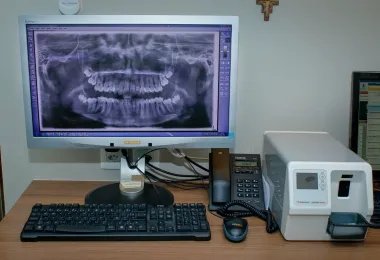 Monitor de raio-X panorâmico